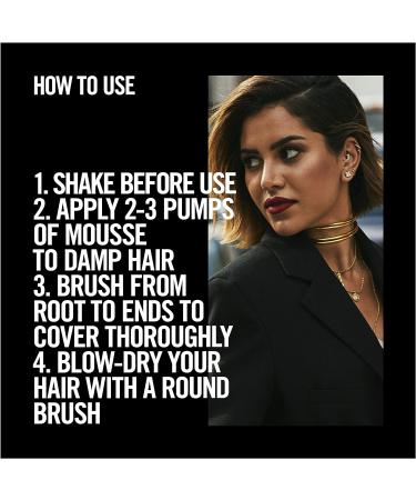 TRESemm Volume & Lift Hair Mousse hair volume boost for a long-lasting hold 6x 200 ml 200 ml (Pack of 6) - Buy Online on GoSupps.com