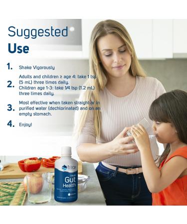 Trace Minerals Liquid Gut Health - 32 Fl Oz - Buy Online on GoSupps.com