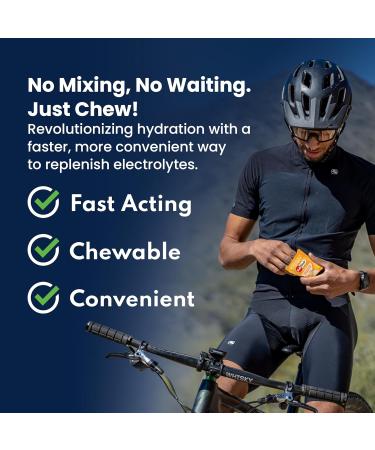 SaltStick FastChews Electrolyte Replacement Tablets - 60 Mixed Berry Tablets for Exercise, Hiking & Sports Recovery - Buy Online on GoSupps.com