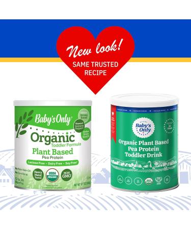 Baby's Only Organic Plant-Based Pea Protein Toddler Formula - Dairy & Soy Free - 12.7 oz - Buy Online on GoSupps.com