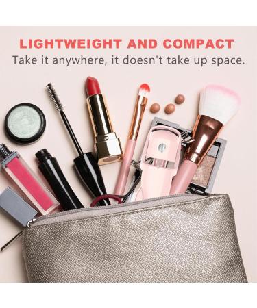 lyanny Eyelash Curler Heat Lash Curling Tool Eye Curler for Lashes - Rechargeable Eye Lash Makeup Tool Handheld Eyelash Heated Curler for Most Eye Shapes Pink - Buy Online on GoSupps.com