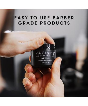 Pacinos Define Signature Light Hold Hair Cream | Firm Hold Water Soluble Styling Cream - 2 oz | International Shipping Available - Buy Online on GoSupps.com