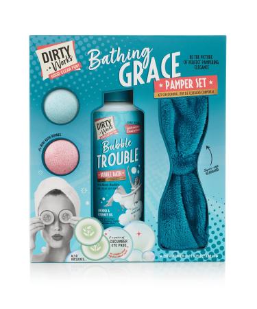 Dirty Works Bathing Grace Pampering Set 4 Piece Set - Buy Online on GoSupps.com