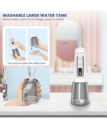 Shop Professional Water Flosser - 9 Modes Cordless IPX7 Waterproof 300 ML Tank for Optimal Oral Care - Buy Online on GoSupps.com