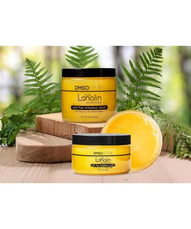 Lanolin 1 lb. Unrefined 100% Pure USP Grade. Skin protectorate and moisturizer that delivers deep hydration and nourishment excellent as a nipple cream. - Buy Online on GoSupps.com