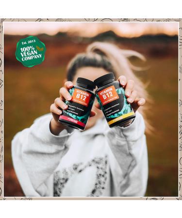 Vitamin B12 Sucking Tablets 480x | 500 g Methylcobalamin | Vegan Sugar-Free Delicious Lemon Flavor | High Dose B12 Supplement - Buy Online on GoSupps.com