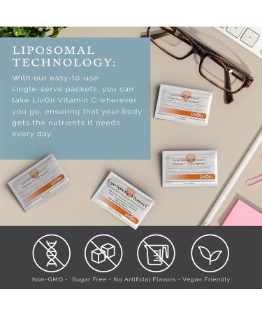 Lypo Spheric Vitamin C 3 Cartons (90 Packets) 1 000 mg Vitamin C & 1 000 mg Essential Phospholipids Per Packet Liposome Encapsulated for Improved Absorption 100% Non GMO 30 count (Pack of 3) - Buy Online on GoSupps.com