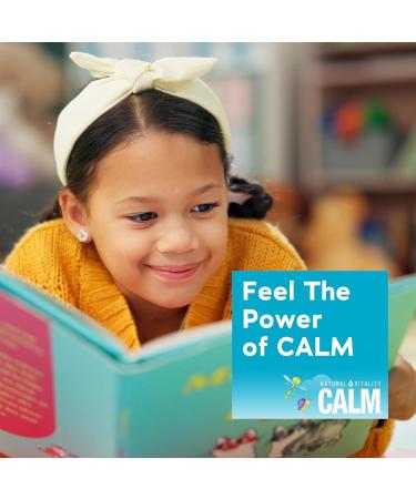 Natural Vitality Kids Calm | Magnesium Glycinate Gummies | Grape Flavored | Non-GMO Vegan & Gluten Free Supplement | 60 Count - Buy Online on GoSupps.com