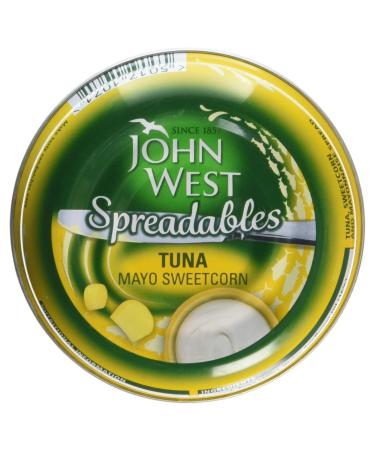 John West Tuna Spreadable Mayonnaise & Sweetcorn 80g