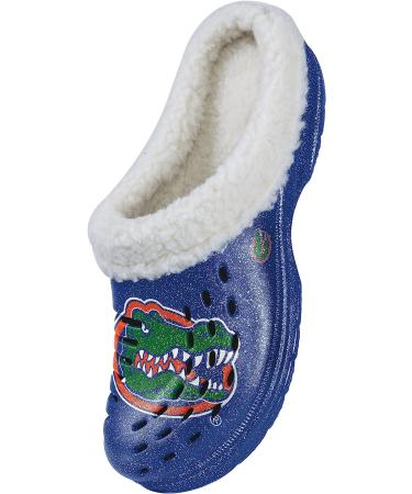 FOCO Florida Gators Women's NCAA Sherpa Lined Glitter Clogs | Size 7-8 - Buy Online on GoSupps.com