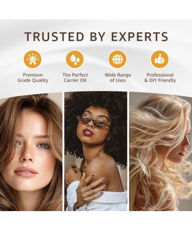 ORGANIC CASTOR OIL ( 8 oz ) Premium Cold Pressed Unrefined | 100% Natural Promotes Healthy Skin & Hair | Thickens Eyebrows Lengthens Eyelashes | Strengthens Nails Cuticles | Massage Oil | 8 FL OZ - Buy Online on GoSupps.com