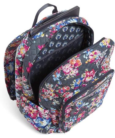 Vera bradley pretty posies backpack clearance
