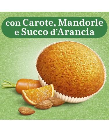  Mulino Bianco Mulino Bianco Merendine Camille Intermediate Snack Rich in Fiber Pack of 6 Single Servings 304 g - Buy Online on GoSupps.com