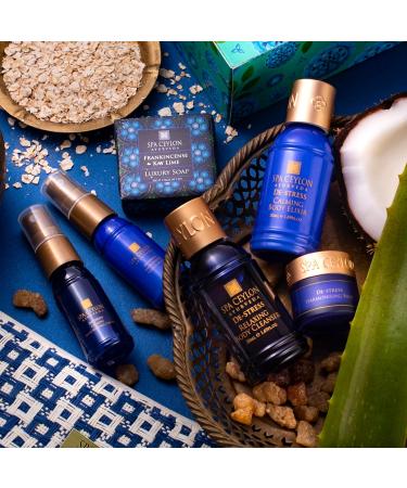 SPA CEYLON De-stress Home Spa Set - Ayurvedic Gift Kit for Soothing Body & Mind | Natural Pampering Solutions - Buy Online on GoSupps.com