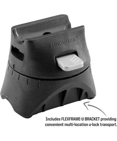 Kryptonite New-U New York Standard Heavy Duty Bike U Lock - Black/Yellow 10 - Buy Online on GoSupps.com