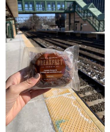 Susie's Smart Breakfast Cookie - Omega-3 and Protein Rich Cocoa Flavor - 63 Ounce (Pack of 18) - Buy Online on GoSupps.com