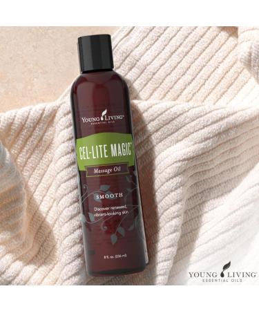 Buy Young Living Cel-Lite Magic Massage Oil 8 oz | Premium Essential Oil for Relaxation Healthy Skin & Hair | Moisturizing Aromatherapy Skincare - Buy Online on GoSupps.com