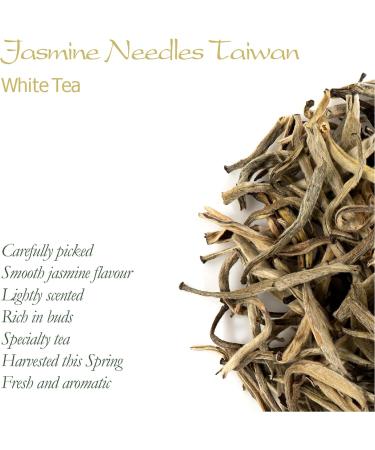 Moli Yinzhen White Tea Jasmine Needles Taiwan 30g - Premium Jasmine Silver Needle White Tea - Buy Online on GoSupps.com