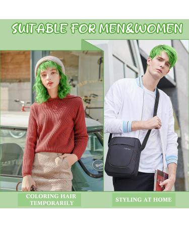 Temporary Green Hair Color Wax - Washable Instant Hair Dye for Men & Women | Perfect for Halloween & Parties - Buy Online on GoSupps.com