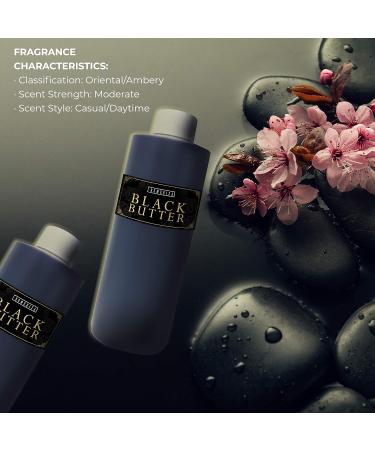 ONISAVINGS Black Butter Body Oil Scented Fragrance - 1oz White Cap Plastic Bottle - Buy Online on GoSupps.com