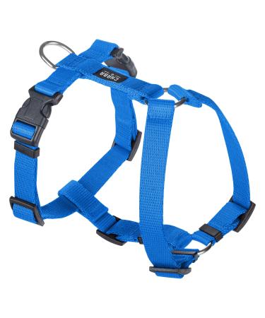 Chaba Guard dog harness Small dogs Anti Zug and choking dishes dog small with control classic step into adjustable dog harness convenient light breast harness Dog harness running dishes blue