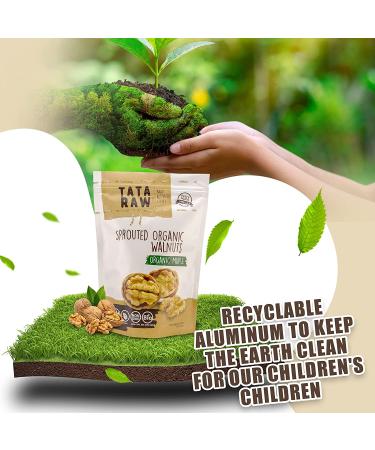 Organic Sprouted Maple Walnuts - 1 lb | TATA RAW - Buy Online on GoSupps.com