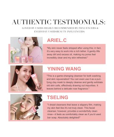 CQ Total Pore Purifying Rose Skincare Cleanser: Advanced Blackhead Remover & Radiant Facial Wash - Buy Online on GoSupps.com