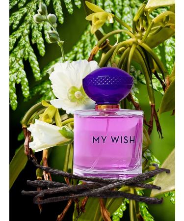 MY WISH EAU DE PARFUM 3.4 FL. OZ. Floral Fruity fragrance for women. - Buy Online on GoSupps.com