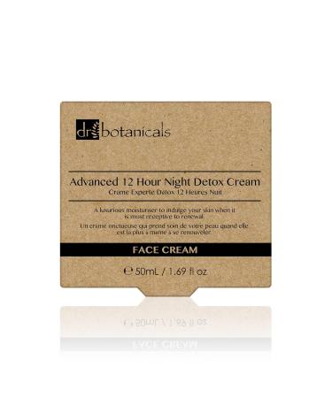 Buy Dr Botanicals Advanced 12 Hour Night Detox Cream - Revitalize & Hydrate | International Shipping Available - Buy Online on GoSupps.com