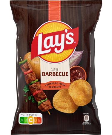 Lay's Chips Barbecue 45 g - Lot de 20 Barbecue 45 g (Lot de 20) - Buy Online on GoSupps.com