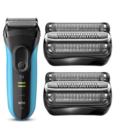 32B Series 3 Replacement Head for Braun ProSkin Electric Shaver Compatible with Braun Foil Shaver 3000s 3010s 3020s 3030s 3040s 3050cc 3070cc 3080s 3090cc 320 330 340 350cc (2 Pack) - Buy Online on GoSupps.com