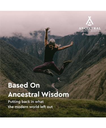 Ancestral Supplements Greens Powder Capsules Organic Superfood Greens & Reds Blend with Spirulina Chlorella Grass Fed Beef Organs and Probiotics for Gut Health Non GMO 612mg Each 180 Count Greens Blend 180 Count (Pac  - Buy Online on GoSupps.com