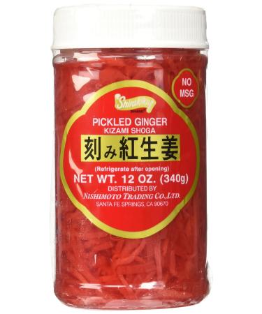 Kizami Shoga (Pickled Ginger) - 12oz (12oz) 12 Ounce (Pack of 1)