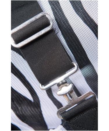Marengos Zebra Flying Ceiling - Breathable Eczema Protection Blanket | Insect-Resistant Outdoor Horse Gear 105cm White/Black - Buy Online on GoSupps.com