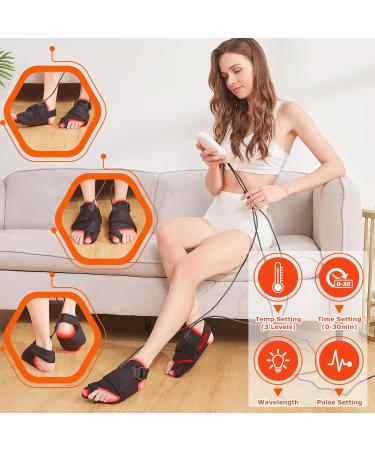 CAMECO Red Light Therapy Device for Feet | Near Infrared Treatment for Hallux Valgus - International Shipping Available - Buy Online on GoSupps.com