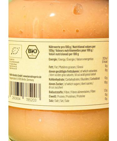 KoRo Organic Apple Sauce 6 x 700g | 100% Fruit No Added Sugar or Preservatives | From Controlled Organic Cultivation | Buy Internationally - Buy Online on GoSupps.com