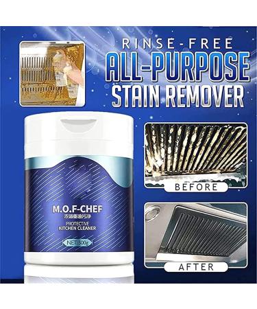 All Purpose kitchen Cleaning Powder M.O.F-Chef Kitchen Protective Cleaner Heavy Duty Degreasing Bubble Powder Foam Cleaner Rust Remover (Color : 1PCS) - Buy Online on GoSupps.com