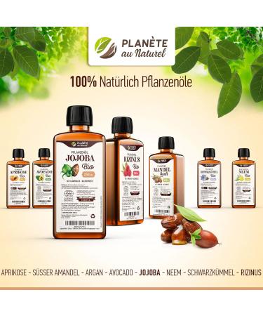 Jojoba Oil Organic 250 ml - 100% Pure Natural & Cold Pressed - Buy Online Internationally - Buy Online on GoSupps.com