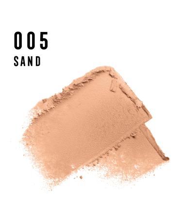 Max Factor Facefinity Compact Make-up Sand 005 - Matt Finish Powder Foundation - 10g (2-Pack) for Flawless Skin - Buy Online on GoSupps.com