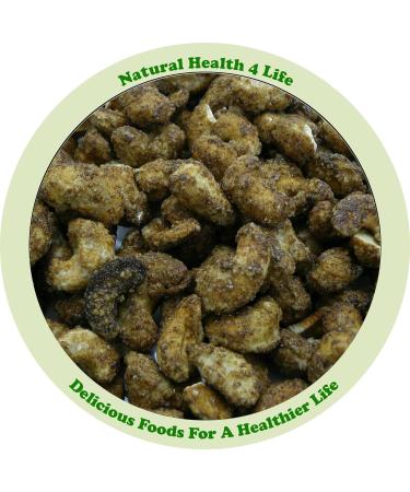 Natural Health 4 Life Caramelised Cinnamon Honey Cashews 300g - Buy Online on GoSupps.com