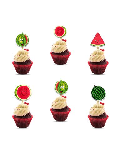 Seyal Watermelon Cupcake Topper - Buy Online on GoSupps.com