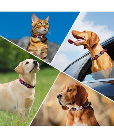 Personalized Yehanti Dog Brand - Engraved Quiet Silicone Dog Tag for Pets | Custom Name Phone & Address | Pink & Black - Ideal for Dogs Cats & Puppies (16mm Collar) - Buy Online on GoSupps.com
