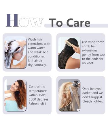 Clip-in Real Hair Extensions | 100% Remy Human Hair | Light Brown #6 | 8 Wefts | Affordable 18 (45cm) Hairpiece - Buy Online on GoSupps.com