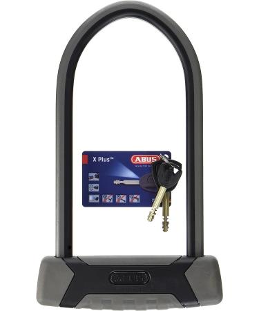 ABUS Granit XPlus 540 U-Lock: High Security Bike Lock with XPlus Cylinder - Level 15 Protection - Black/Grey - 23cm - Buy Online on GoSupps.com