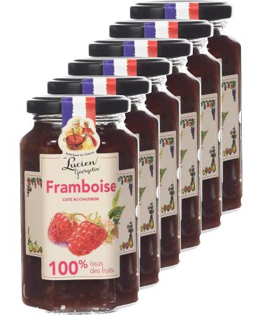  LUCIEN GEORGELIN Lucien Georgelin 100% Fruit Raspberry 300 g - Pack of 6 - Buy Online on GoSupps.com