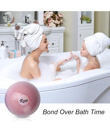 Bath Bombs with Jewelry Inside - Organic Essential Oils - Rose + Jasmine - 5oz (Pack of 2) - Buy Online on GoSupps.com