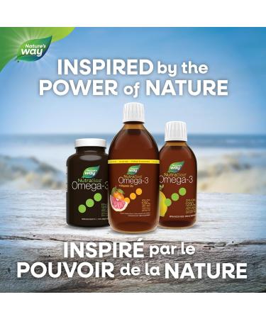 Nature's Way NutraSea Omega-3 and Vitamin D Supplement - Fish Oil with EPA and DHA Support Healthy Heart and Brain Help Build Strong Bones and Teeth & Help Support Immune System - Grapefruit Tangerine 500 ml Liquid Grapefruit Tangerine 500 ml (Pack of 1) - Buy Online on GoSupps.com