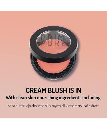 Prim and Pure Natural Cream Blush Palette - Organic Mineral Blush for Face - Cruelty-Free Makeup - Professional Cosmetics (Totally Shy) - Buy Online on GoSupps.com