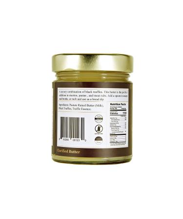 Gourmet Ghee Co. - Black Truffle Ghee Clarified Butter - Grass-Fed  Pasture-Raised  Non-GMO  Lactose & Casein Free  All-Natural Ingredients (Black Truffle  9 OZ) Grass Fed  Keto  Pasture raised. - Buy Online on GoSupps.com