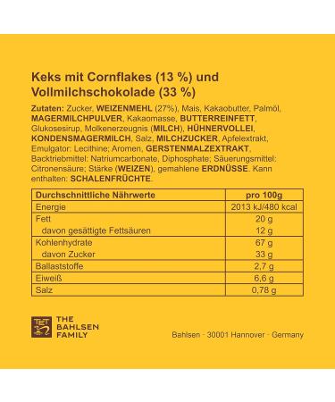 Buy Leibniz Knusper Cornflakes - Crunchy Cookies with Milk Chocolate (10 x 150g) - Perfect Snack Pack for International Shipping - Buy Online on GoSupps.com
